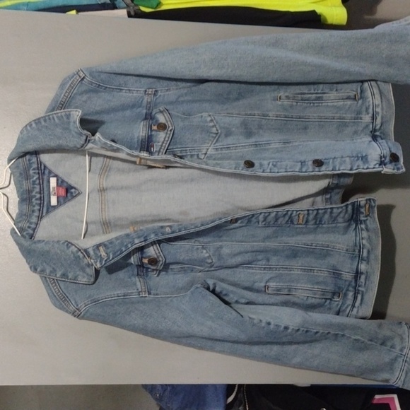 TOMMY Hilfiger blue jean jacket - Picture 1 of 11